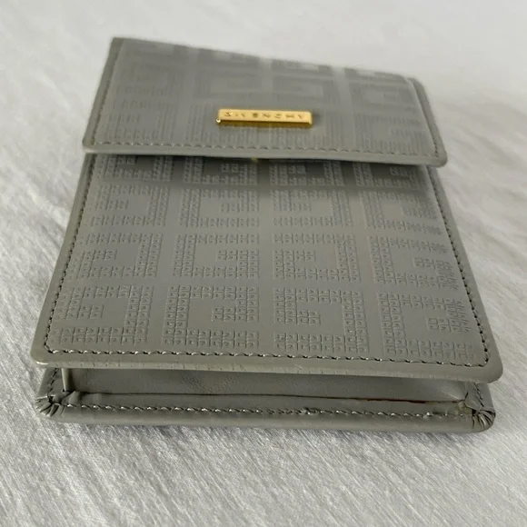 GIVENCHY Vintage Logo Leather Cigarette Case